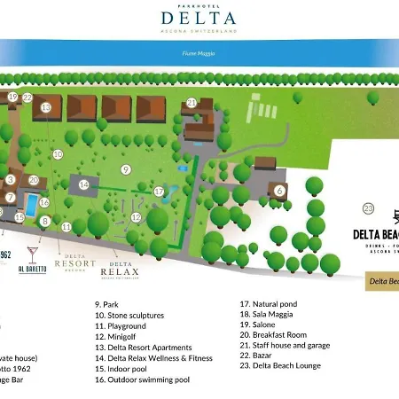 Parkhotel Delta, Wellbeing Resort Otel 4*